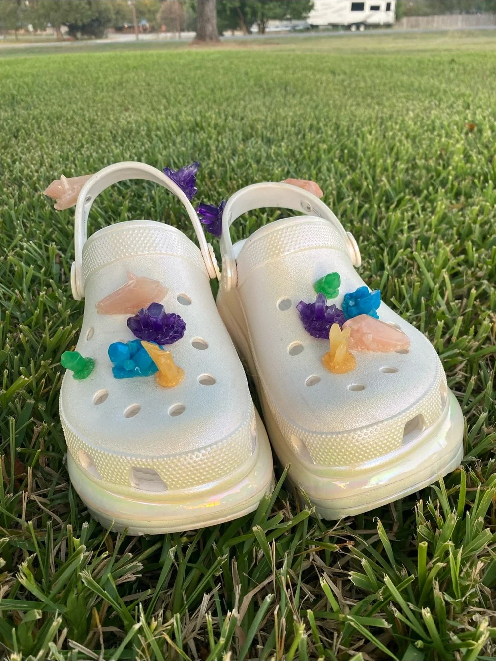 Crocs Classic Mega Crush Clog Lil Nas X Iridescent M10 W12